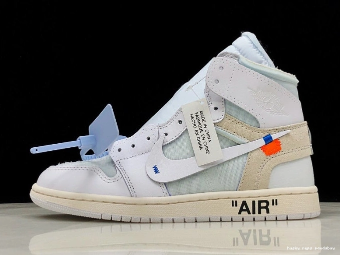 Husky Air Jordan 1 AQ0818-100 White High Retro Off-White 0724